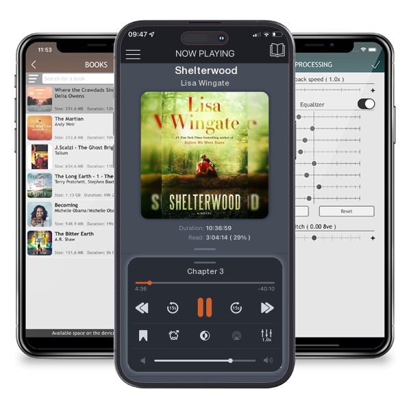 Download fo free audiobook Shelterwood by Lisa Wingate and listen anywhere on your iOS devices in the ListenBook app.