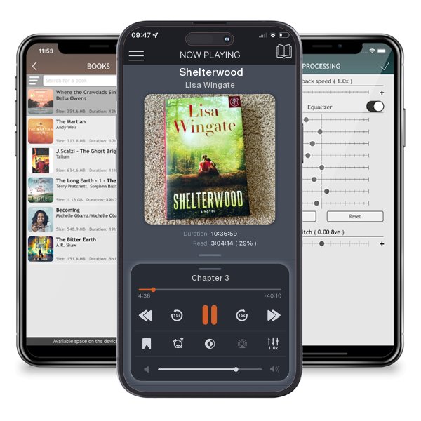 Download fo free audiobook Shelterwood by Lisa Wingate and listen anywhere on your iOS devices in the ListenBook app.