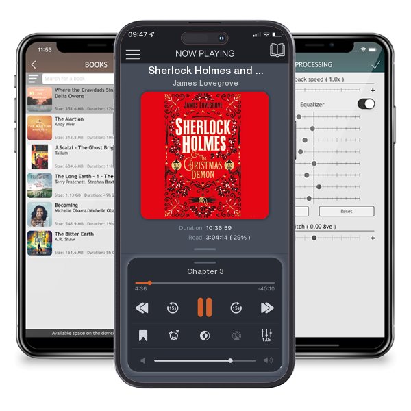 Download fo free audiobook Sherlock Holmes and the Christmas Demon by James Lovegrove and listen anywhere on your iOS devices in the ListenBook app.
