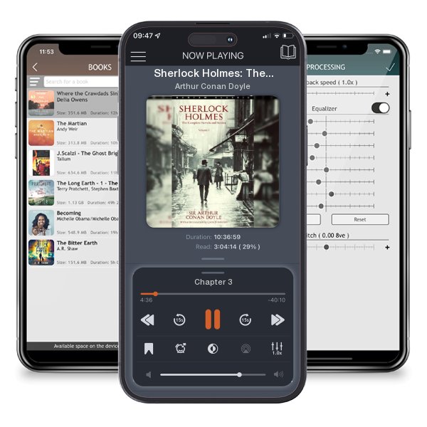 Download fo free audiobook Sherlock Holmes: The Complete Novels and Stories Volume I by Arthur Conan Doyle and listen anywhere on your iOS devices in the ListenBook app.