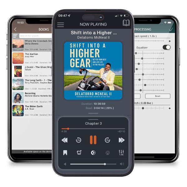 Download fo free audiobook Shift into a Higher Gear: Better Your Best and Live Life to the Fullest by Delatorro McNeal II and listen anywhere on your iOS devices in the ListenBook app.
