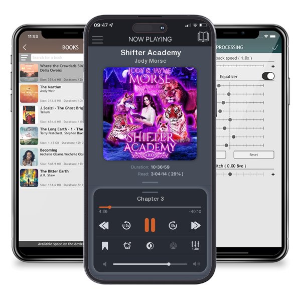 Download fo free audiobook Shifter Academy by Jody Morse and listen anywhere on your iOS devices in the ListenBook app.