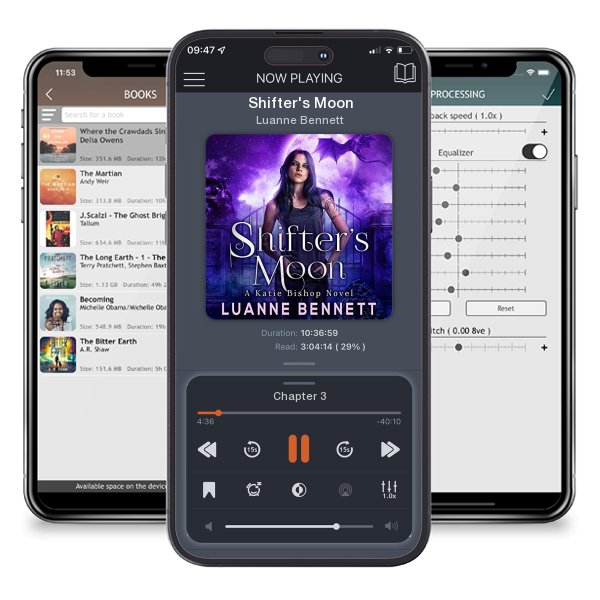 Download fo free audiobook Shifter's Moon by Luanne Bennett and listen anywhere on your iOS devices in the ListenBook app.