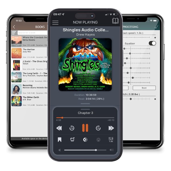Download fo free audiobook Shingles Audio Collection Volume 6 by Drew Hayes and listen anywhere on your iOS devices in the ListenBook app.