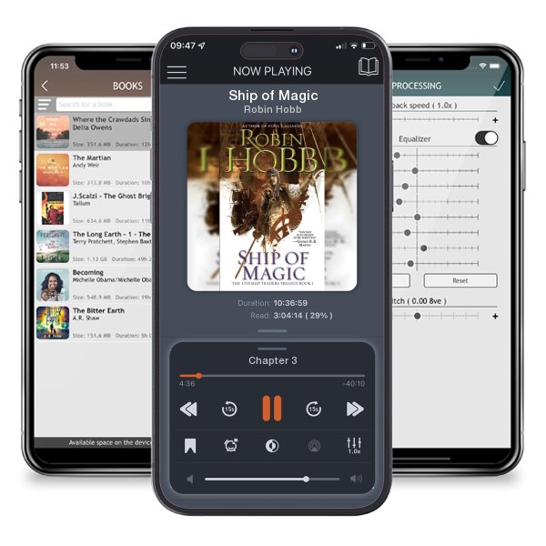 Download fo free audiobook Ship of Magic by Robin Hobb and listen anywhere on your iOS devices in the ListenBook app.