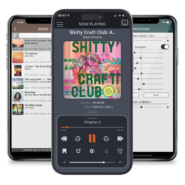 Download fo free audiobook Shitty Craft Club: A Club for Gluing Beads to Trash, Talking about Our Feelings, and Making Silly Things by Sam Reece and listen anywhere on your iOS devices in the ListenBook app.