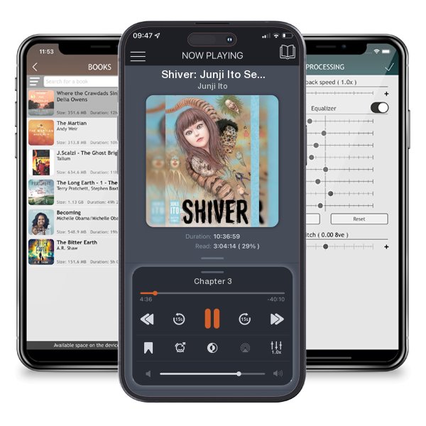 Download fo free audiobook Shiver: Junji Ito Selected Stories by Junji Ito and listen anywhere on your iOS devices in the ListenBook app.