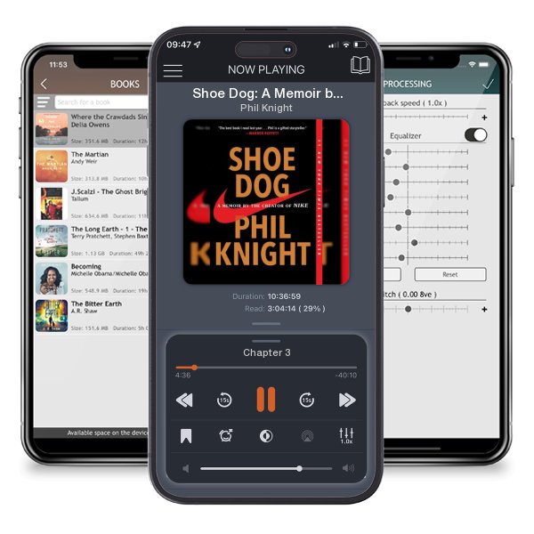 Download fo free audiobook Shoe Dog: A Memoir by the Creator of Nike by Phil Knight and listen anywhere on your iOS devices in the ListenBook app.