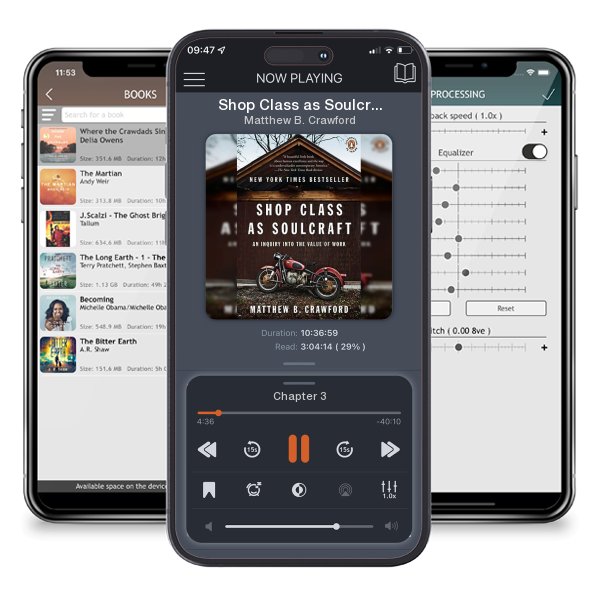 Download fo free audiobook Shop Class as Soulcraft: An Inquiry Into the Value of Work by Matthew B. Crawford and listen anywhere on your iOS devices in the ListenBook app.