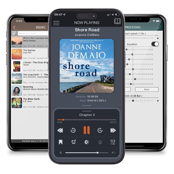 Download fo free audiobook Shore Road by Joanne DeMaio and listen anywhere on your iOS devices in the ListenBook app.