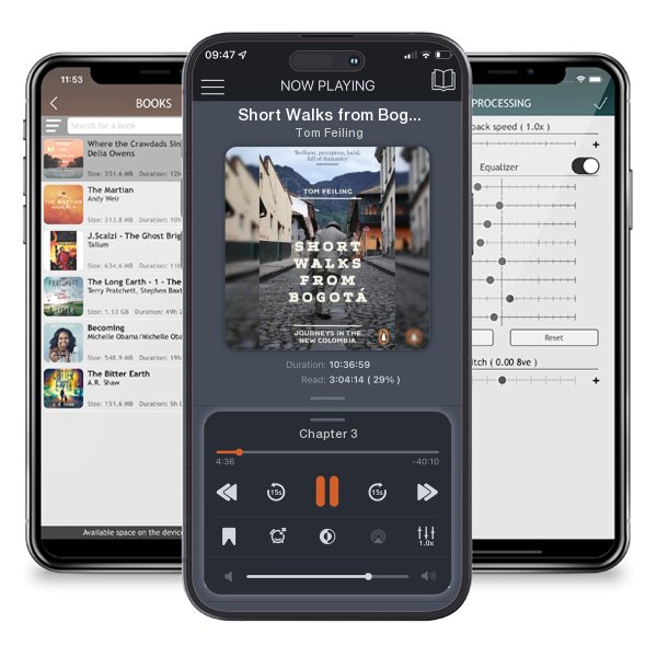 Download fo free audiobook Short Walks from Bogota by Tom Feiling and listen anywhere on your iOS devices in the ListenBook app.