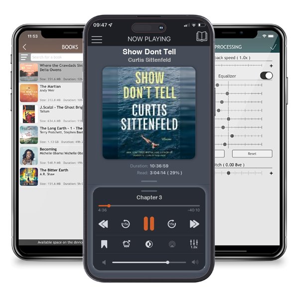 Download fo free audiobook Show Dont Tell by Curtis Sittenfeld and listen anywhere on your iOS devices in the ListenBook app.