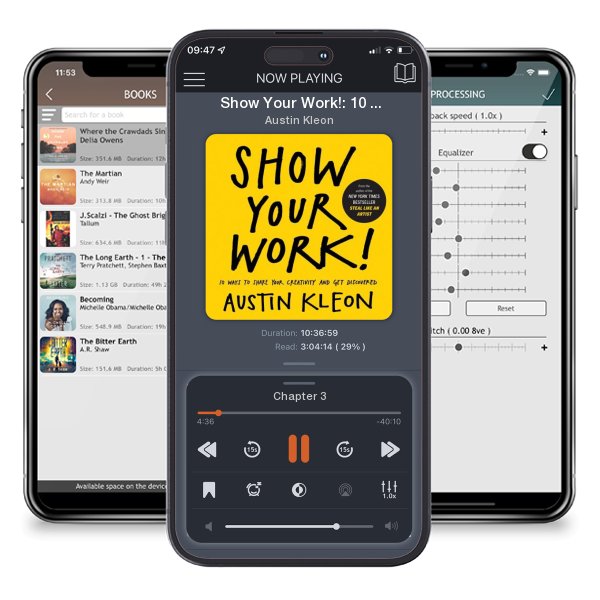 Download fo free audiobook Show Your Work!: 10 Ways to Share Your Creativity and Get... by Austin Kleon and listen anywhere on your iOS devices in the ListenBook app.
