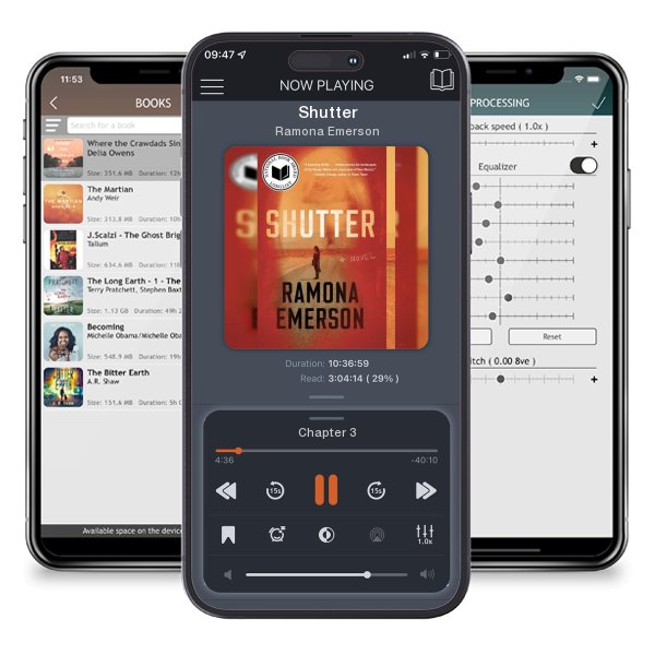 Download fo free audiobook Shutter by Ramona Emerson and listen anywhere on your iOS devices in the ListenBook app.