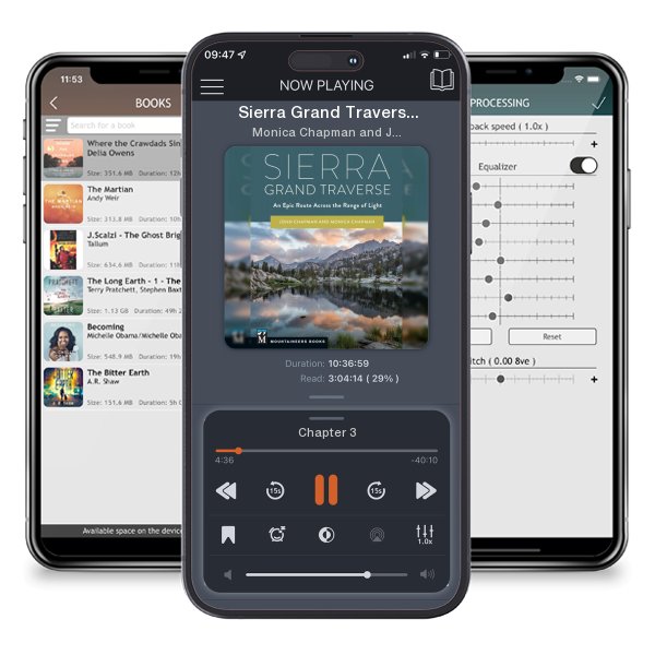 Download fo free audiobook Sierra Grand Traverse: An Epic Route Across the Range of Light by Monica Chapman and John Chapman and listen anywhere on your iOS devices in the ListenBook app.