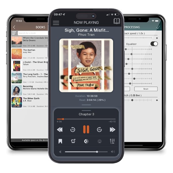 Download fo free audiobook Sigh, Gone: A Misfit's Memoir of Great Books, Punk Rock, and... by Phuc Tran and listen anywhere on your iOS devices in the ListenBook app.