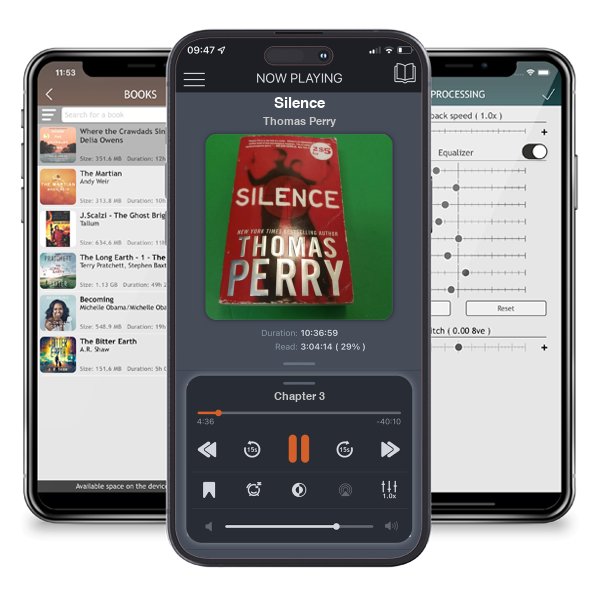 Download fo free audiobook Silence by Thomas Perry and listen anywhere on your iOS devices in the ListenBook app.