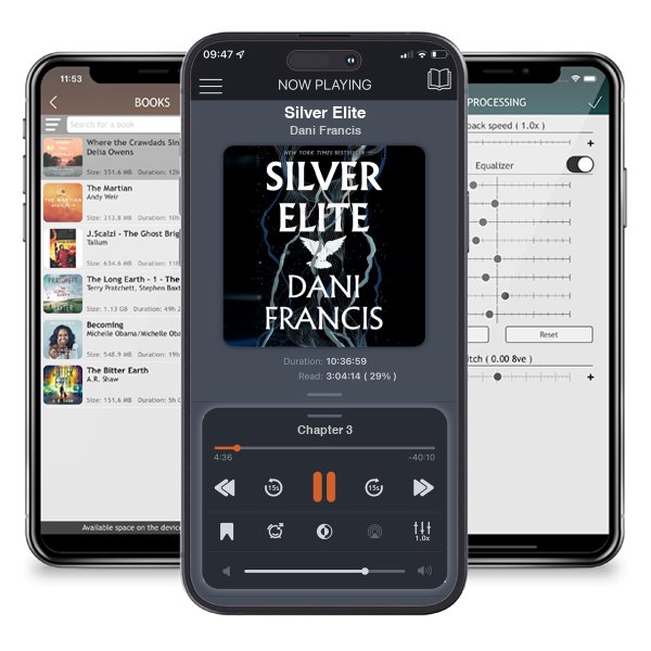 Download fo free audiobook Silver Elite by Dani Francis and listen anywhere on your iOS devices in the ListenBook app.