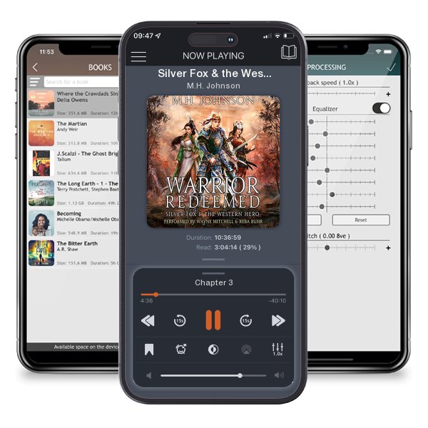 Download fo free audiobook Silver Fox & the Western Hero by M.H. Johnson and listen anywhere on your iOS devices in the ListenBook app.