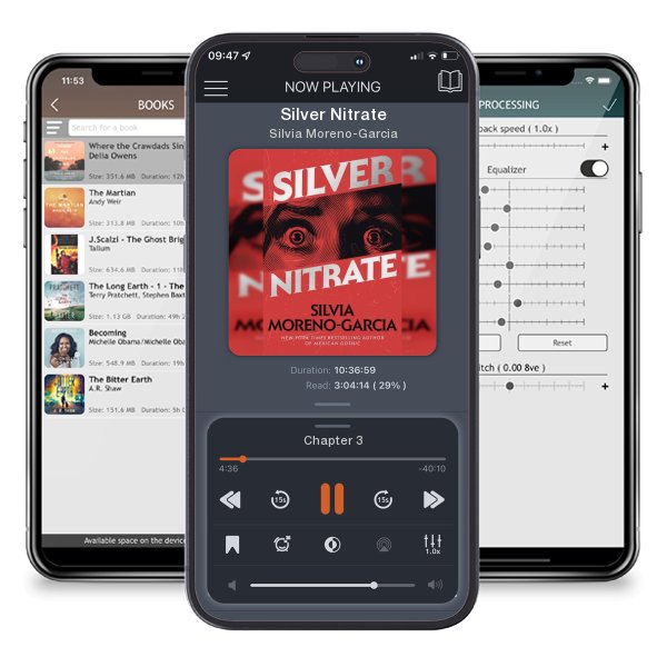Download fo free audiobook Silver Nitrate by Silvia Moreno-Garcia and listen anywhere on your iOS devices in the ListenBook app.