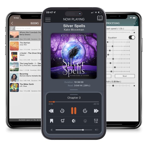 Download fo free audiobook Silver Spells by Kate Moseman and listen anywhere on your iOS devices in the ListenBook app.