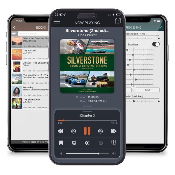 Download fo free audiobook Silverstone (2nd edition): The Home of British Motor Racing by Chas Parker and listen anywhere on your iOS devices in the ListenBook app.