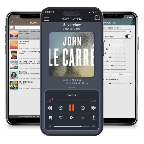 Download fo free audiobook Silverview by John le Carre and listen anywhere on your iOS devices in the ListenBook app.