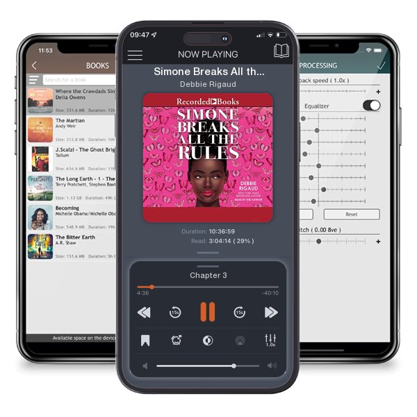 Download fo free audiobook Simone Breaks All the Rules by Debbie Rigaud and listen anywhere on your iOS devices in the ListenBook app.
