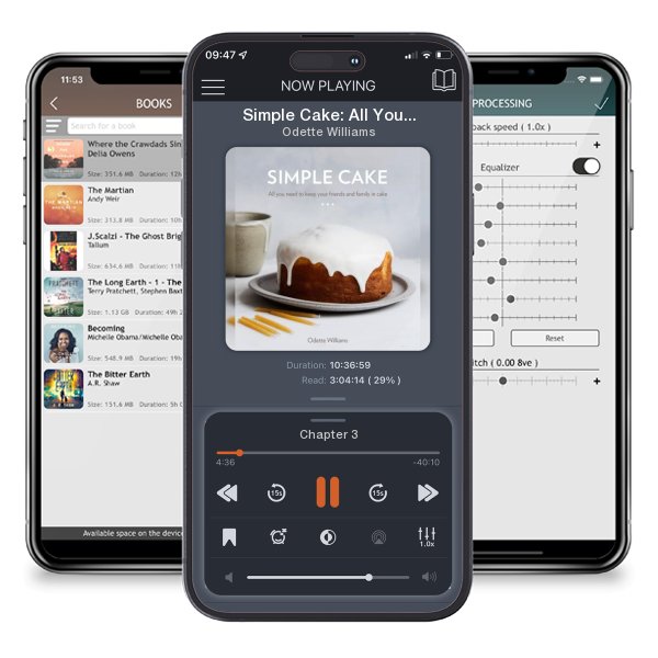 Download fo free audiobook Simple Cake: All You Need to Keep Your Friends and Family in... by Odette Williams and listen anywhere on your iOS devices in the ListenBook app.