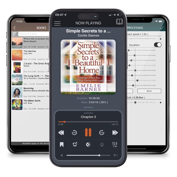 Download fo free audiobook Simple Secrets to a Beautiful Home: Creating a Place You and Your Family Will Love by Emilie Barnes and listen anywhere on your iOS devices in the ListenBook app.