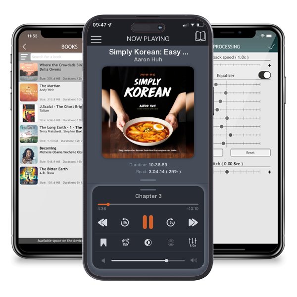 Download fo free audiobook Simply Korean: Easy Recipes for Korean Favorites That Anyone... by Aaron Huh and listen anywhere on your iOS devices in the ListenBook app.