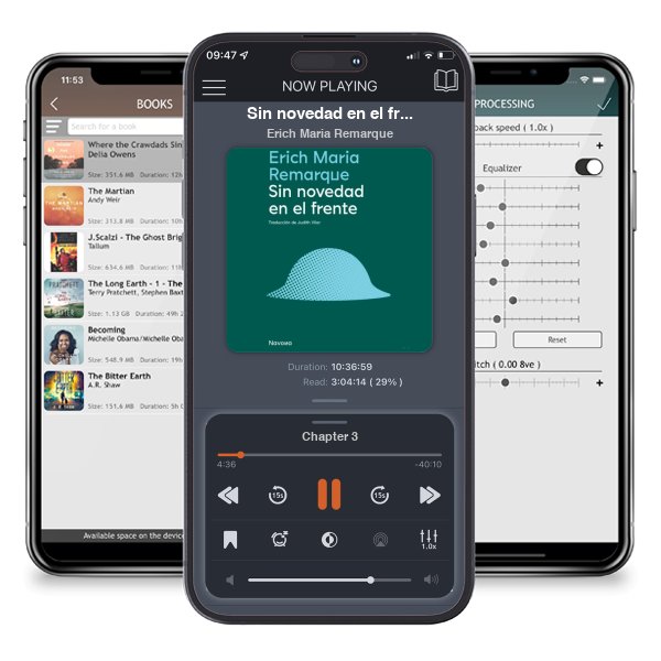 Descargar audiolibro gratis Sin novedad en el frente by Erich Maria Remarque y escuchar en cualquier lugar en sus dispositivos iOS en la aplicación ListenBook.