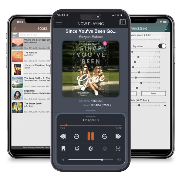 Download fo free audiobook Since You\'ve Been Gone by Morgan Matson and listen anywhere on your iOS devices in the ListenBook app.