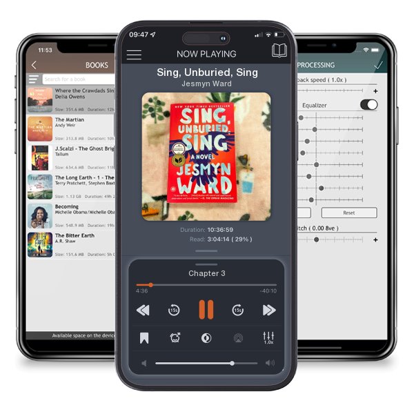 Download fo free audiobook Sing, Unburied, Sing by Jesmyn Ward and listen anywhere on your iOS devices in the ListenBook app.