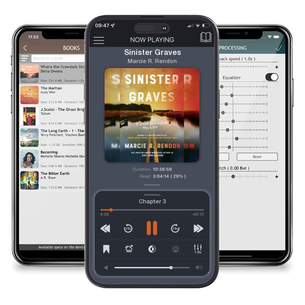 Download fo free audiobook Sinister Graves by Marcie R. Rendon and listen anywhere on your iOS devices in the ListenBook app.
