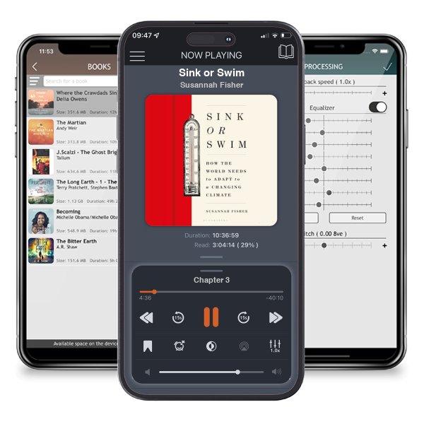 Download fo free audiobook Sink or Swim by Susannah Fisher and listen anywhere on your iOS devices in the ListenBook app.