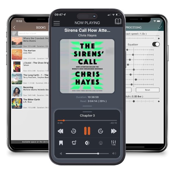 Download fo free audiobook Sirens Call How Attention Became the Worlds Most Endangered Resource by Chris Hayes and listen anywhere on your iOS devices in the ListenBook app.