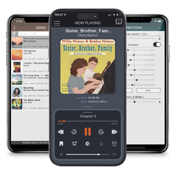 Download fo free audiobook Sister, Brother, Family by Chris Barton and listen anywhere on your iOS devices in the ListenBook app.