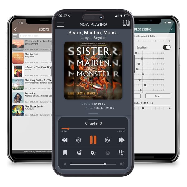 Download fo free audiobook Sister, Maiden, Monster by Lucy a. Snyder and listen anywhere on your iOS devices in the ListenBook app.