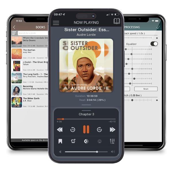 Download fo free audiobook Sister Outsider: Essays and Speeches by Audre Lorde and listen anywhere on your iOS devices in the ListenBook app.