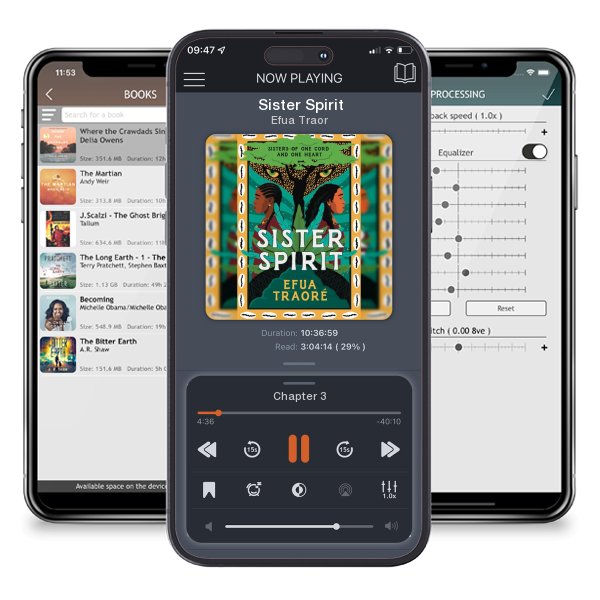 Download fo free audiobook Sister Spirit by Efua Traoré and listen anywhere on your iOS devices in the ListenBook app.