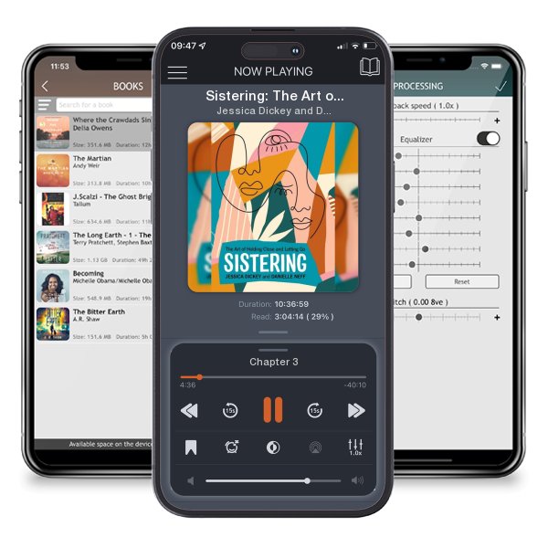 Download fo free audiobook Sistering: The Art of Holding Close and Letting Go by Jessica Dickey and Danielle Neff and listen anywhere on your iOS devices in the ListenBook app.
