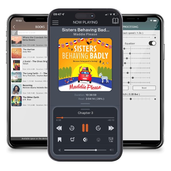 Download fo free audiobook Sisters Behaving Badly by Maddie Please and listen anywhere on your iOS devices in the ListenBook app.