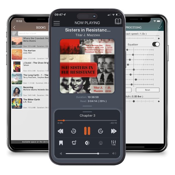 Download fo free audiobook Sisters in Resistance: How a German Spy, a Banker's Wife, and Mussolini's Daughter Outwitted the Nazis by Tilar J. Mazzeo and listen anywhere on your iOS devices in the ListenBook app.