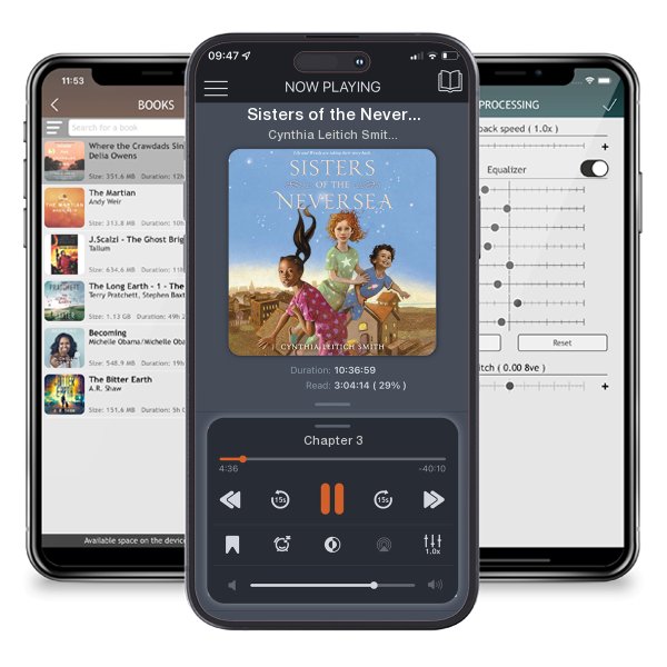 Download fo free audiobook Sisters of the Neversea by Cynthia Leitich Smith and listen anywhere on your iOS devices in the ListenBook app.