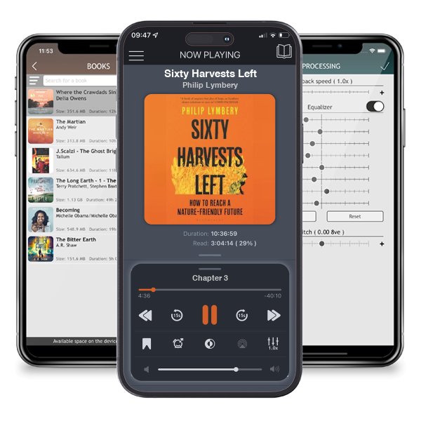Download fo free audiobook Sixty Harvests Left by Philip Lymbery and listen anywhere on your iOS devices in the ListenBook app.
