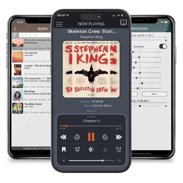 Download fo free audiobook Skeleton Crew: Stories by Stephen King and listen anywhere on your iOS devices in the ListenBook app.