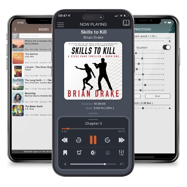 Download fo free audiobook Skills to Kill by Brian Drake and listen anywhere on your iOS devices in the ListenBook app.