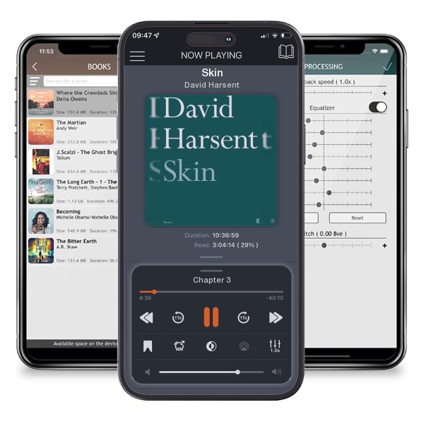Download fo free audiobook Skin by David Harsent and listen anywhere on your iOS devices in the ListenBook app.