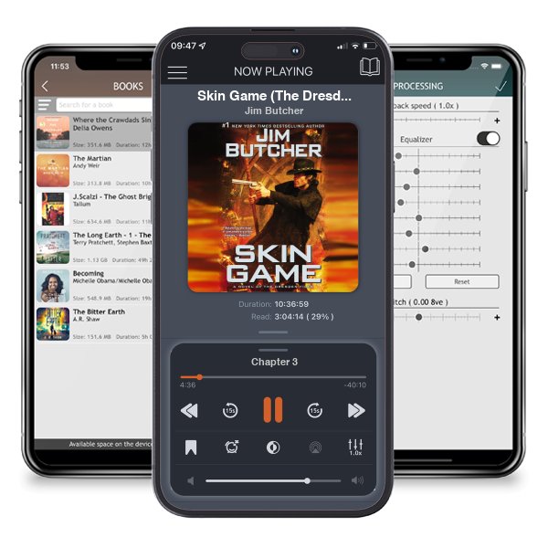 Download fo free audiobook Skin Game (The Dresden Files, #15) by Jim Butcher and listen anywhere on your iOS devices in the ListenBook app.